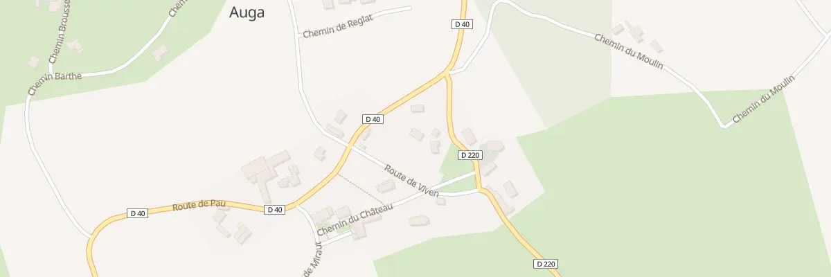 Plan du 9 Che de l’Eglise à Auga