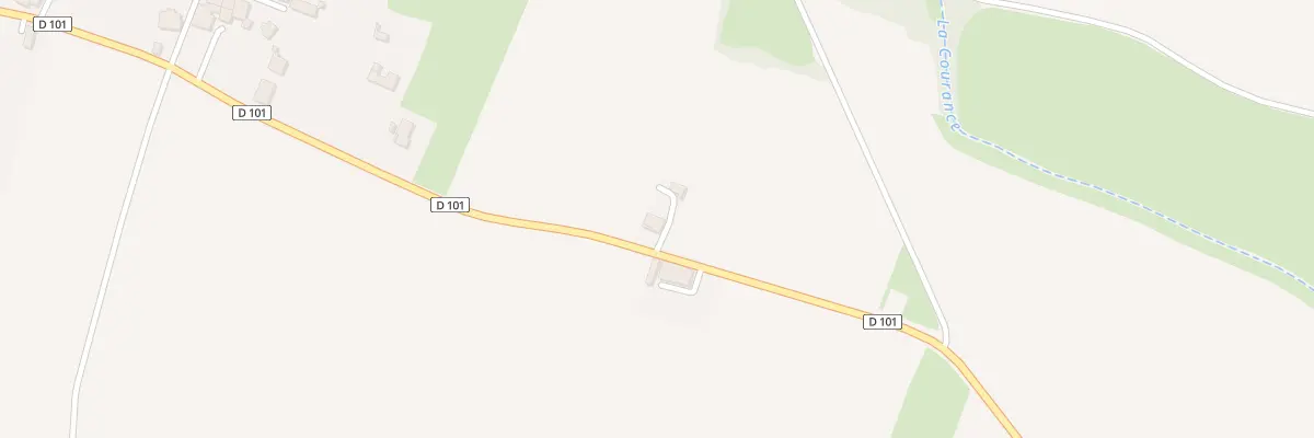 Plan du 605 Rte de Brulain à Juscorps
