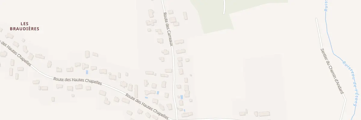 Plan du 980 Rte des Carreaux à Loire-Authion