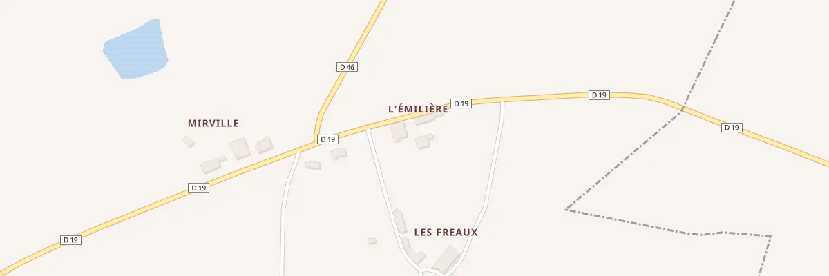 Plan du 5176 Les Fréaux à Clessé