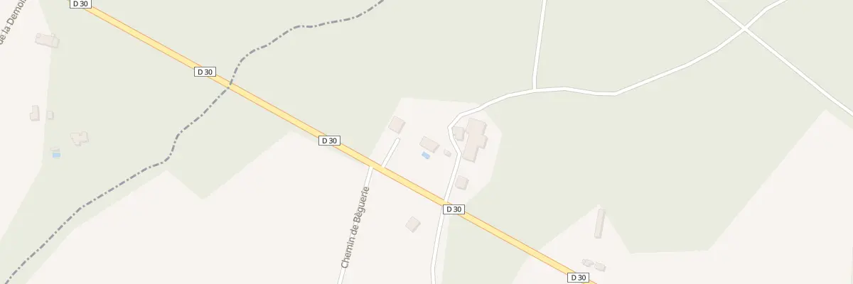 Plan du 43 Che de Marin à Maurrin