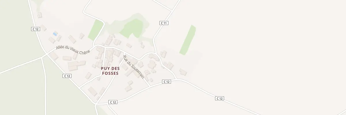 Plan du 3 All du Vieux Chêne le Puy aux Fosses