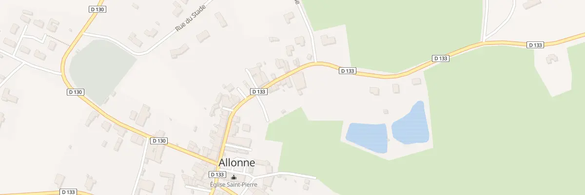 Plan du 22 Rue du Prieuré à Allonne