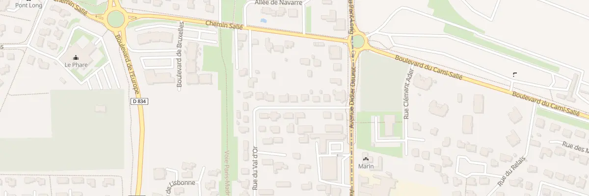 Plan du 49 Rue du Val d’Or à Lons