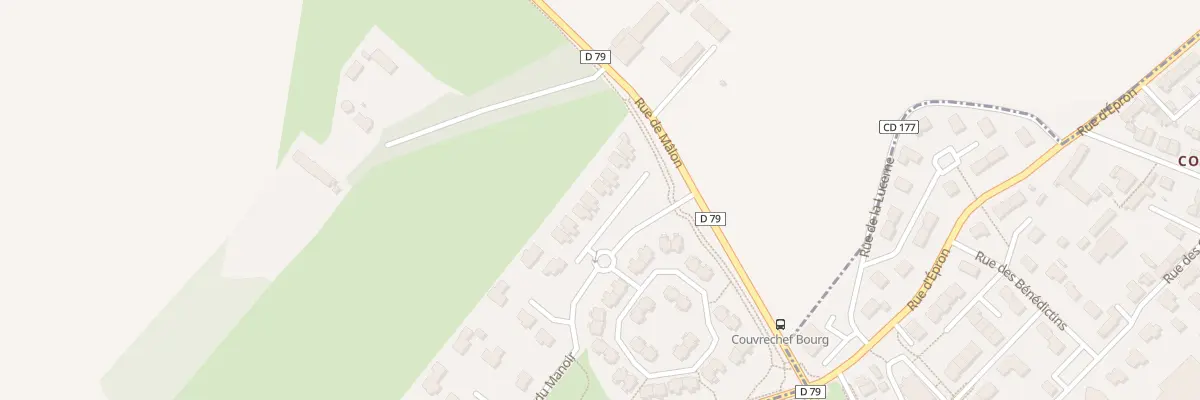 Plan du 2 Rue du Clos du Manoir à Saint-Contest