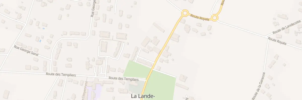Plan du 168 Rte de la Commanderie à La Lande-de-Fronsac
