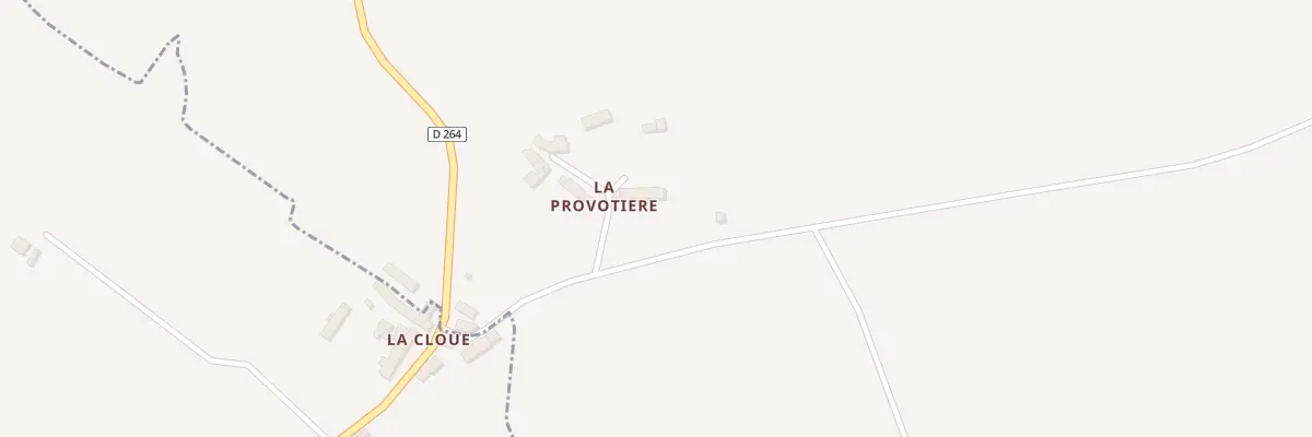 Plan du 49 La Provotiere à Madré