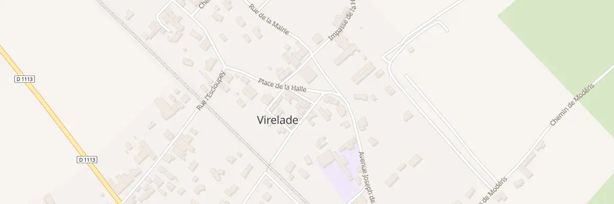 Plan du 17 Pl de la Halle à Virelade