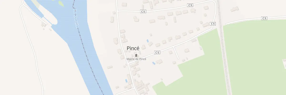 Plan du 5 All des Petits Champs à Pincé