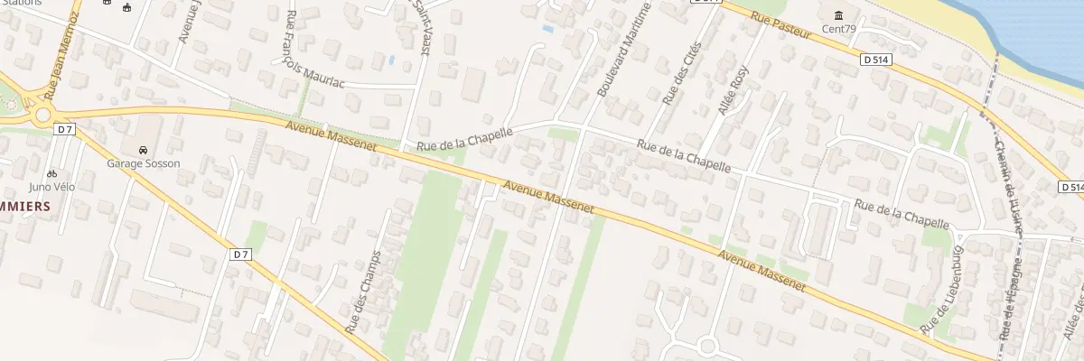 Plan du 427 Av Massenet à Saint-Aubin-sur-Mer