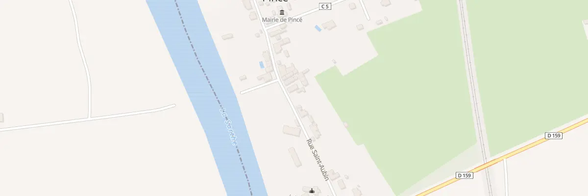 Plan du 17 Rue Saint Aubin à Pincé