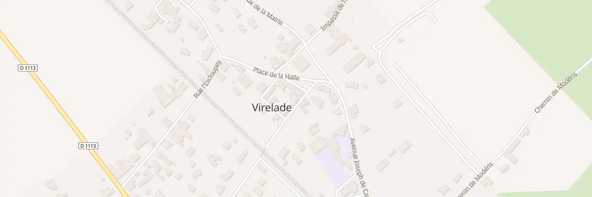 Plan du 4 Rue du Bourg à Virelade
