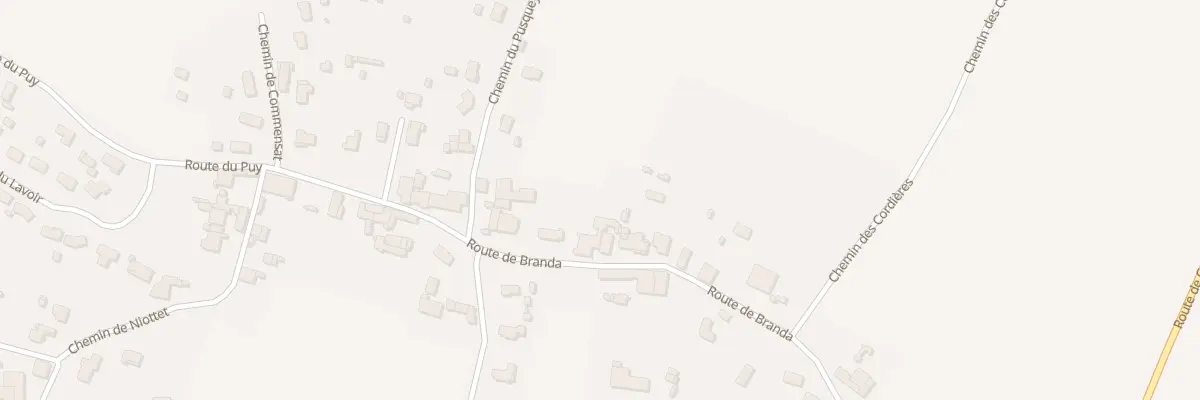 Plan du 530 Rte de Branda à La Lande-de-Fronsac