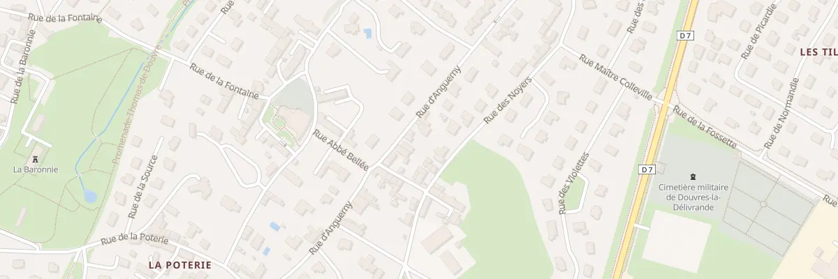 Plan du 57 Rue d’Anguerny à Douvres-la-Délivrande