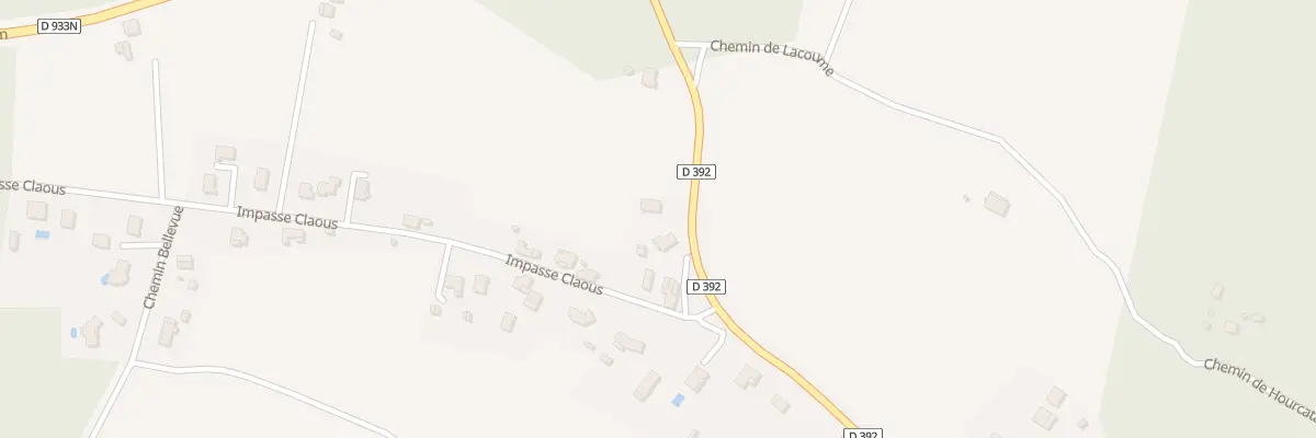 Plan du 841 Rte du Marsan à Gaillères