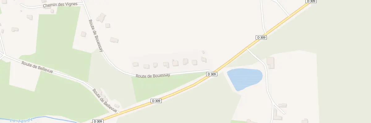 Plan du 5 Rte de Bouessay à Souvigné-sur-Sarthe