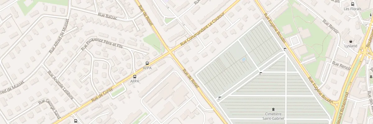 Plan du 40 Rue de Rosel à Caen