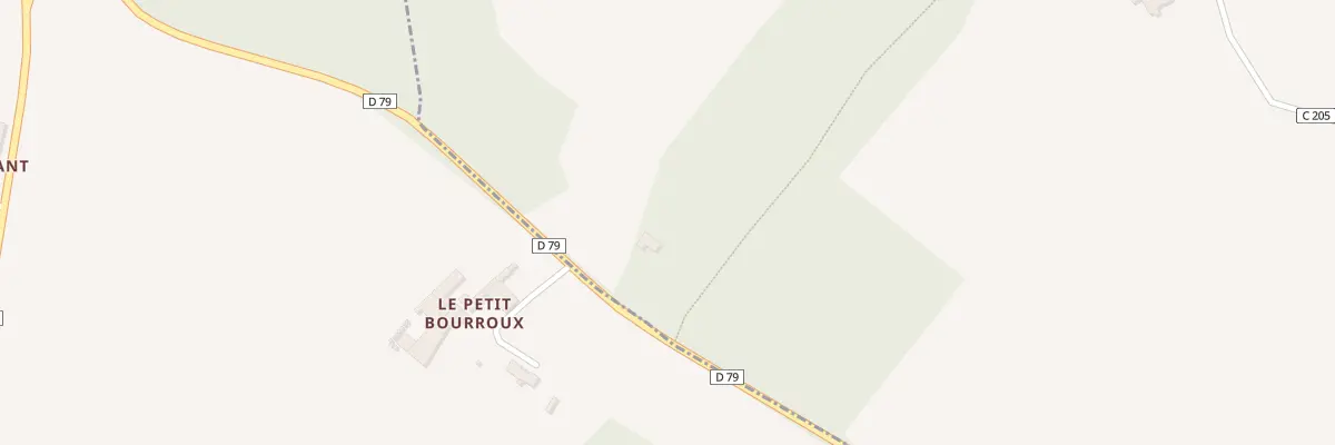 Plan du 1 Rte du Petit Bourroux à Val-de-Cognac