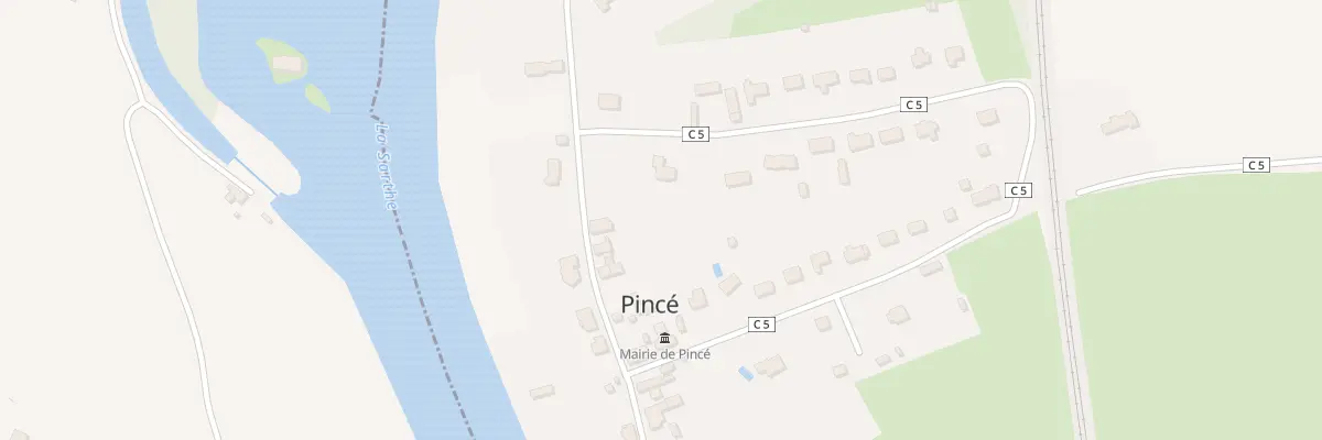 Plan du 11 Rue de Beffes à Pincé