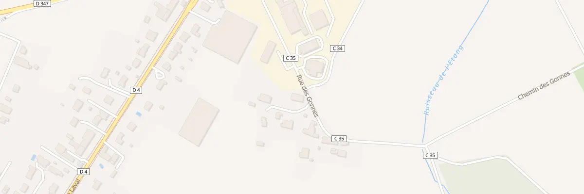 Plan du 6 Rue des Gonnes à Loire-Authion