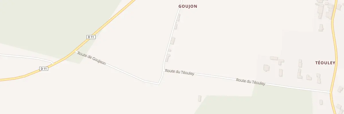Plan du 355 Rte de Goujeon à Illats