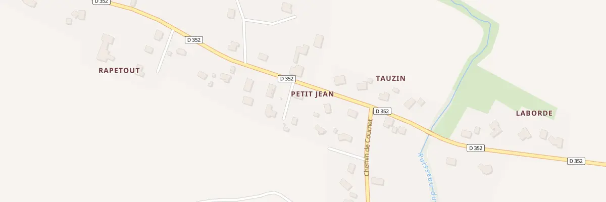 Plan du 5 Petit-jean à Renung