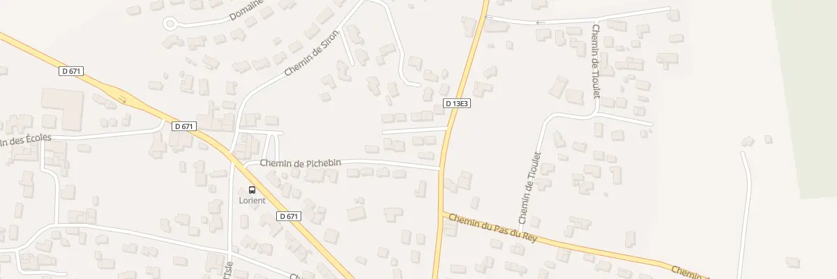 Plan du 3 All de Pomeyran à Sadirac