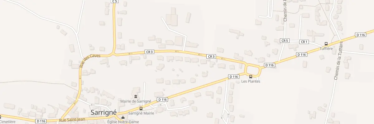 Plan du 10C Rue de la Paillette à Sarrigné