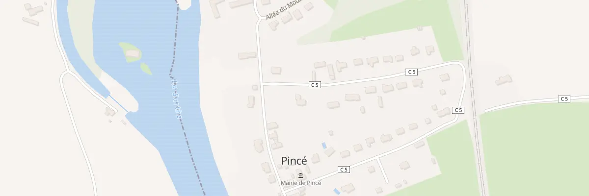 Plan du 2 Che des Haies à Pincé