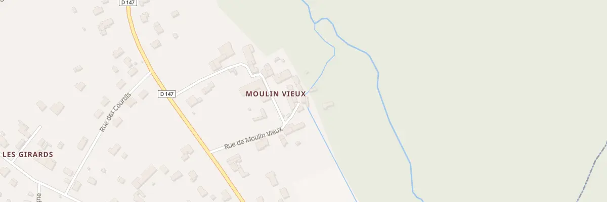 Plan du 2 Pas du Moulin Vieux à Ars