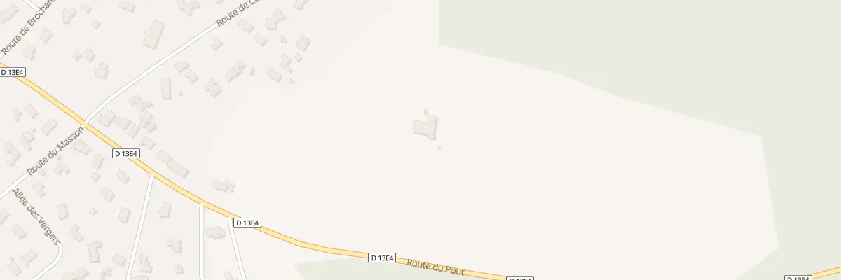 Plan du 28 Rte du Pout à Loupes