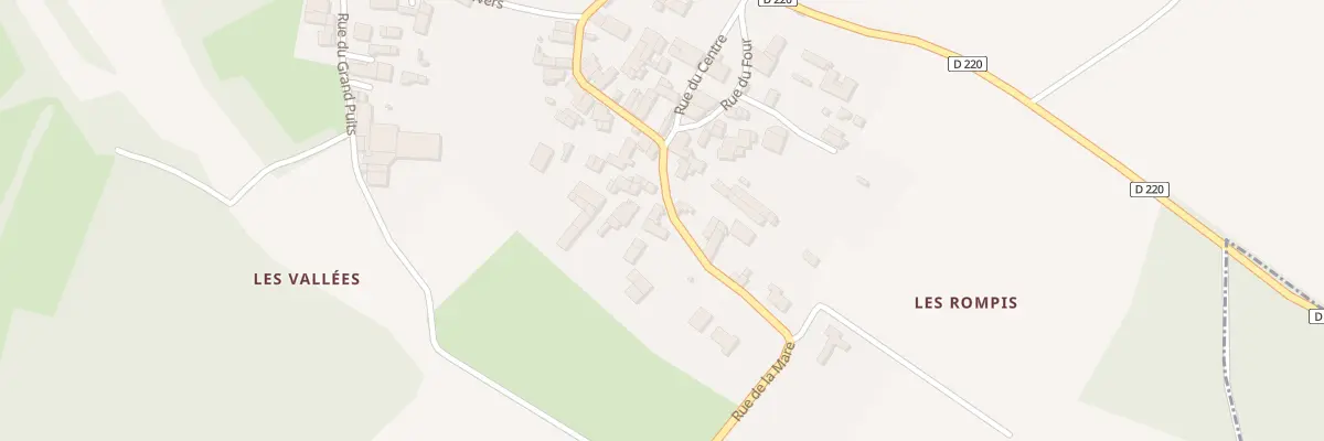 Plan du 20 Rue de la Mare à Paillé