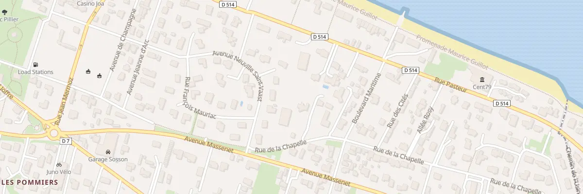 Plan du 156 Rue Pasteur à Saint-Aubin-sur-Mer