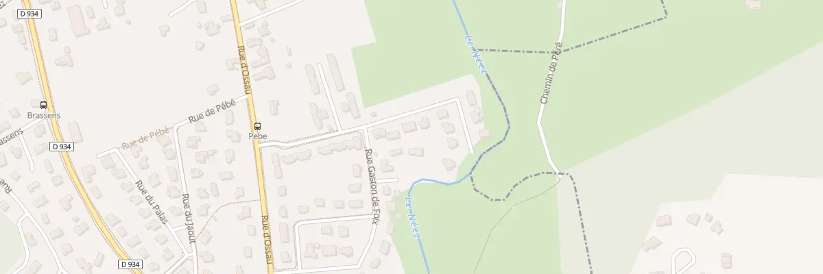 Plan du 4 Rue Jacques Prévert à Gan