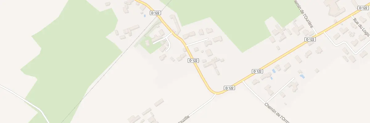 Plan du 8D Rue du Grand Breuil Malvault à Cherveux