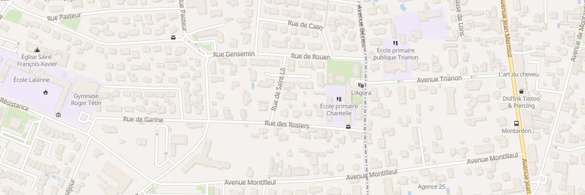Plan du 17 Rue Saint-Lô à Billère