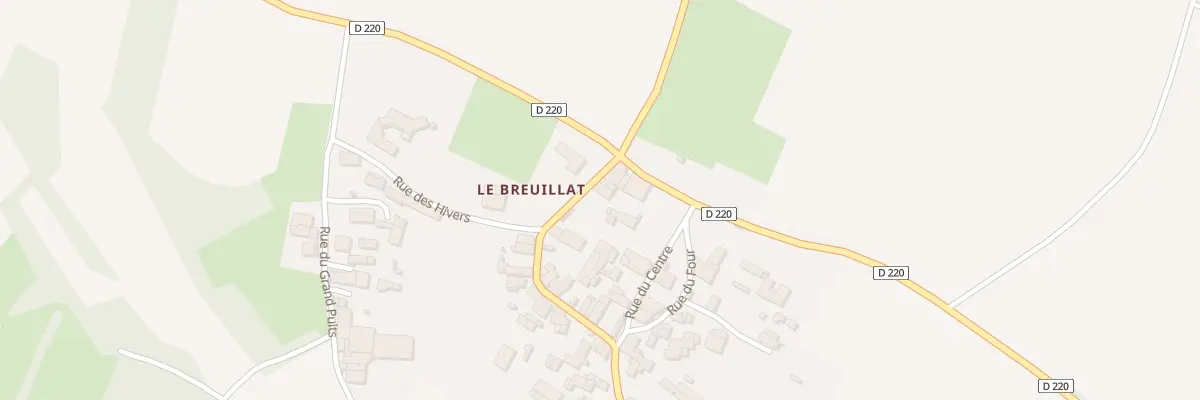Plan du 2 Rue du Breuillat à Paillé
