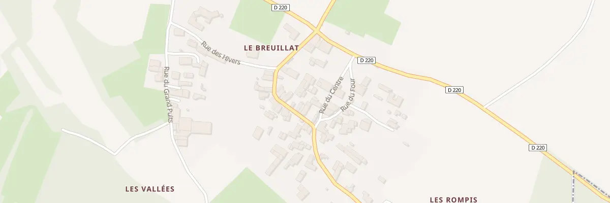 Plan du 13 Rue de la Mare à Paillé
