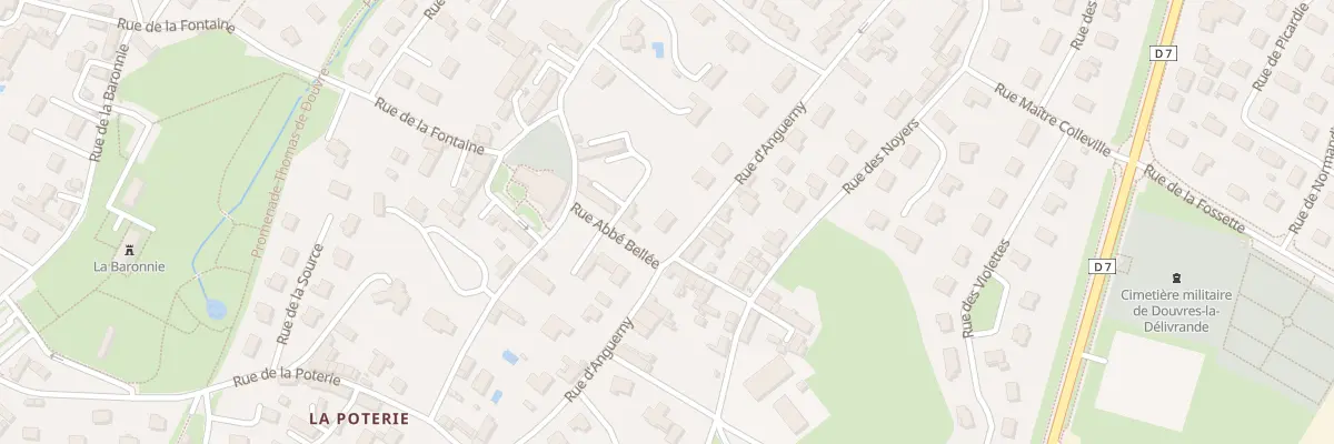 Plan du 50 Rue d’Anguerny à Douvres-la-Délivrande