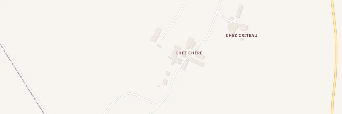 Plan du 22 Chez Chere à Réaux sur Trèfle
