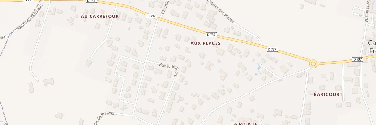 Plan du 8 Jules Faure à Cadillac-en-Fronsadais