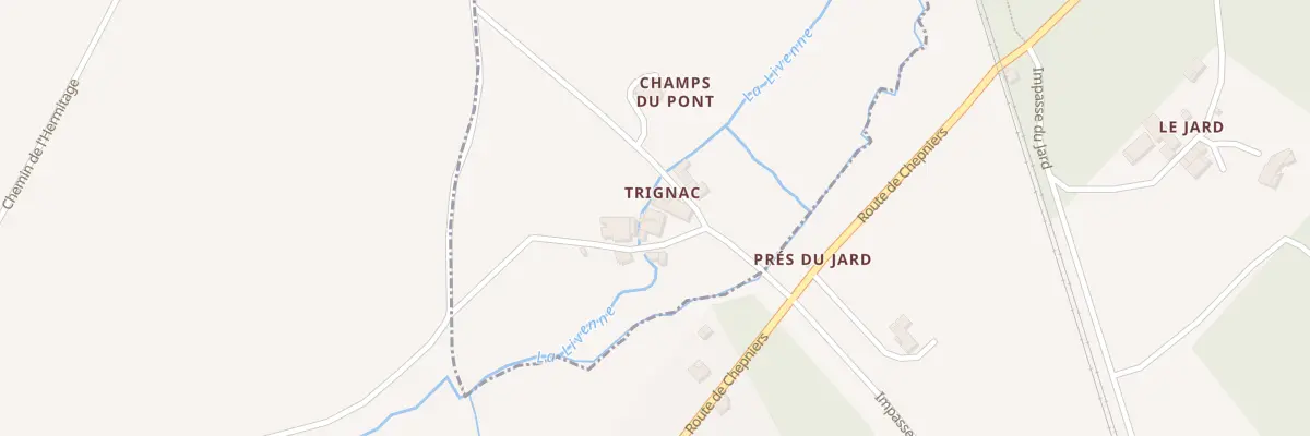 Plan du 5047 Trignac à Jussas