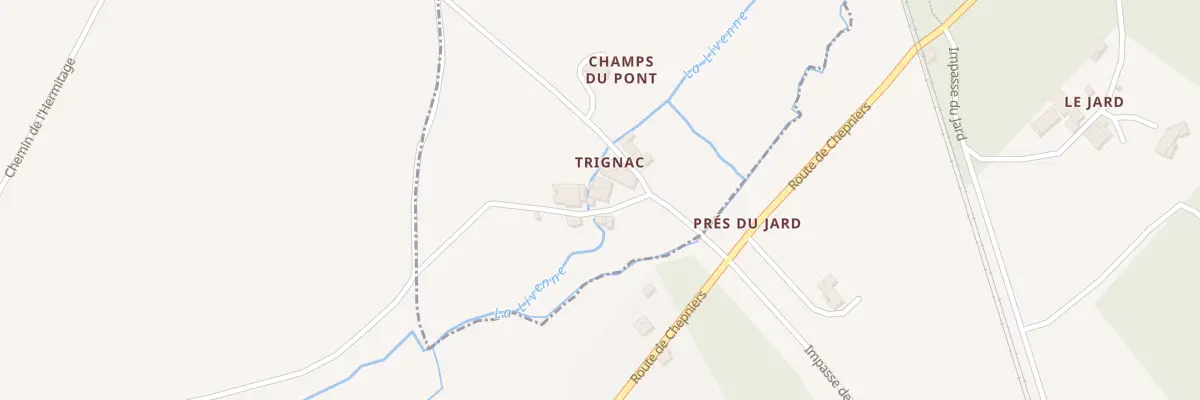 Plan du 5047A Trignac à Jussas