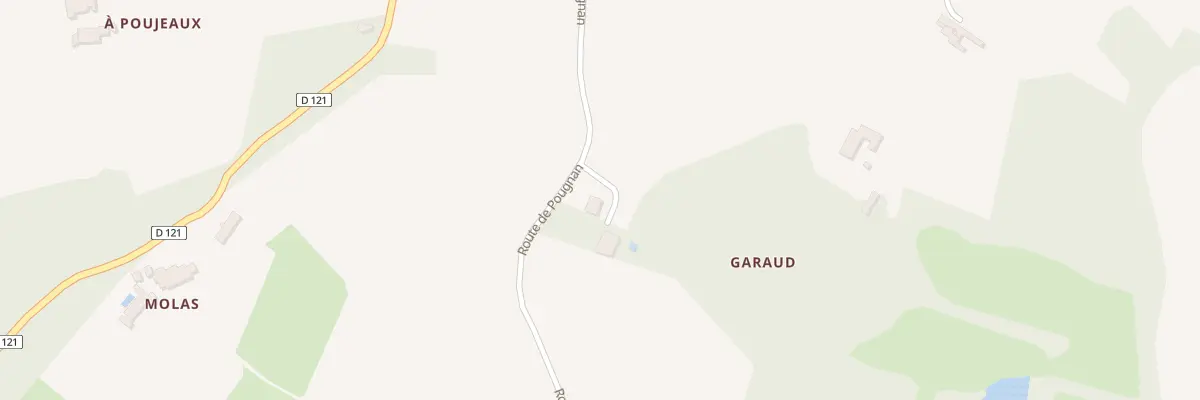 Plan du 66 Garaud à Saint-Genès-de-Lombaud
