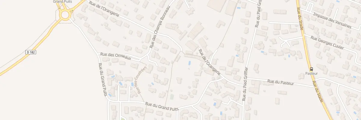 Plan du 46 Rue de l’Orangerie à Chauray
