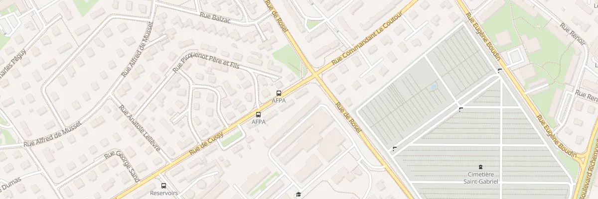 Plan du 72 Rue de Cussy à Caen