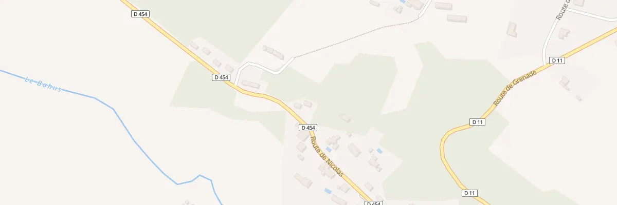 Plan du 32 Rte du Moulin à Eugénie-les-Bains