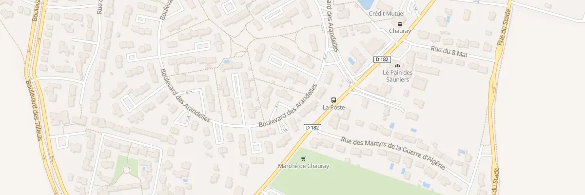 Plan du 30 Bd des Arandelles à Chauray