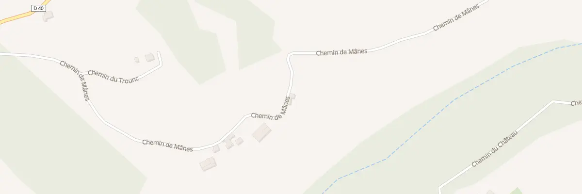 Plan du 9363 Che de Manes à Viven