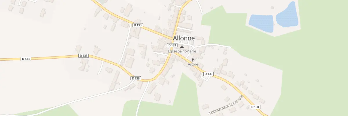 Plan du 2 Rue des Genêts à Allonne